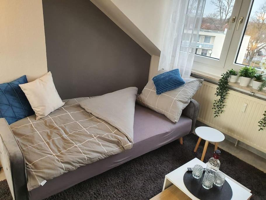 Modernes Und Ruhiges Appartement Mit Loggia Marl Buitenkant foto