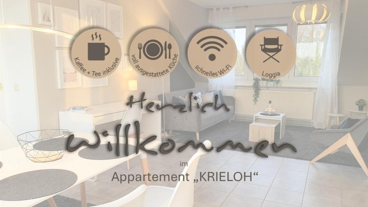 Modernes Und Ruhiges Appartement Mit Loggia Marl Buitenkant foto